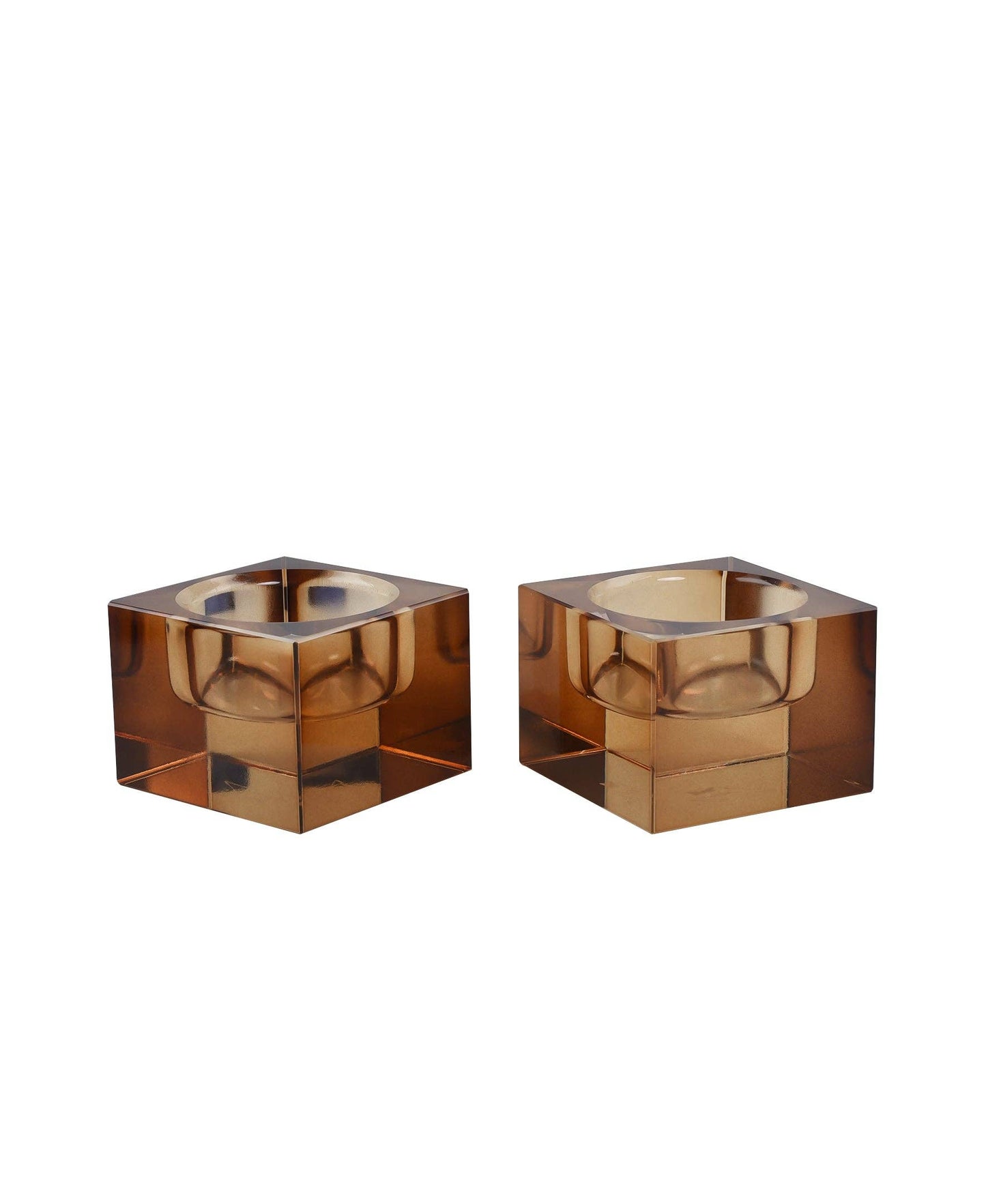 Tea Light Brown - Candle holders