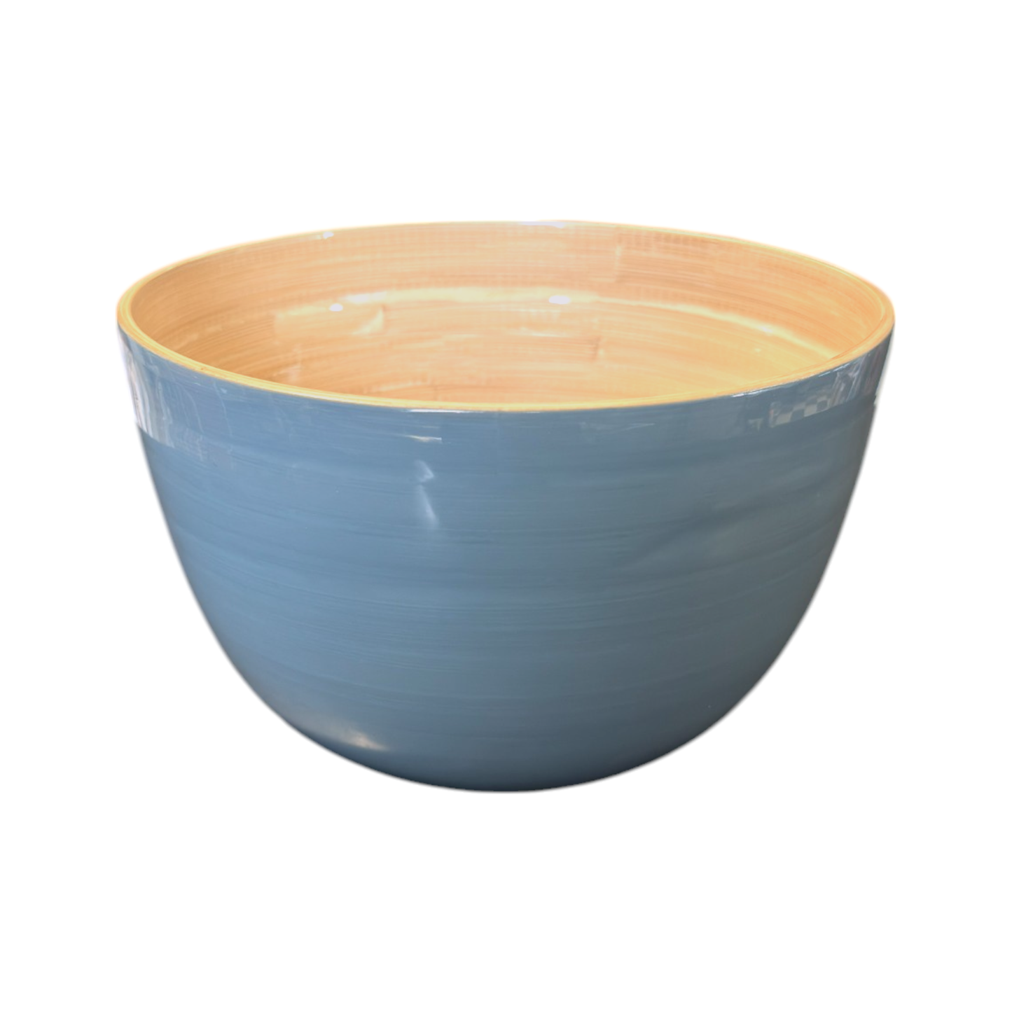 Bamboo Mixing Bowl & Server Set - Dove Blue