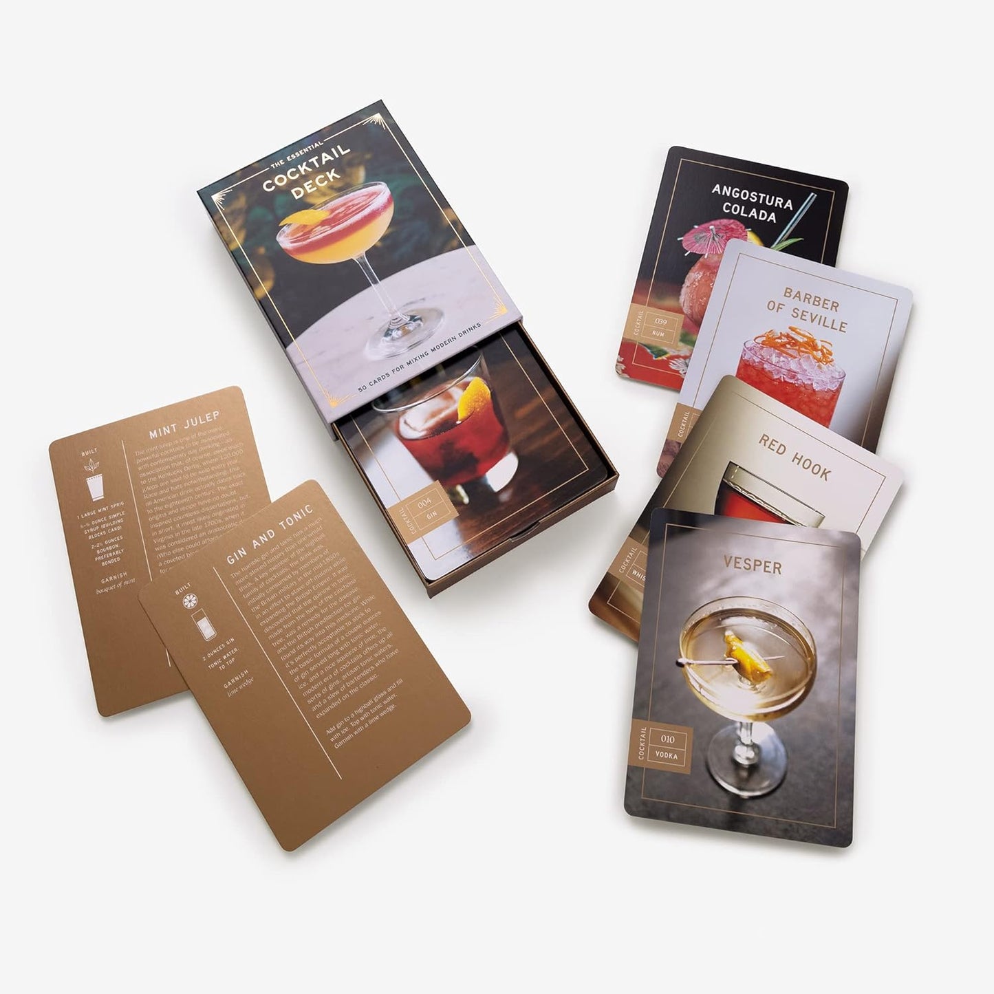 The Essential Cocktail Deck - Book