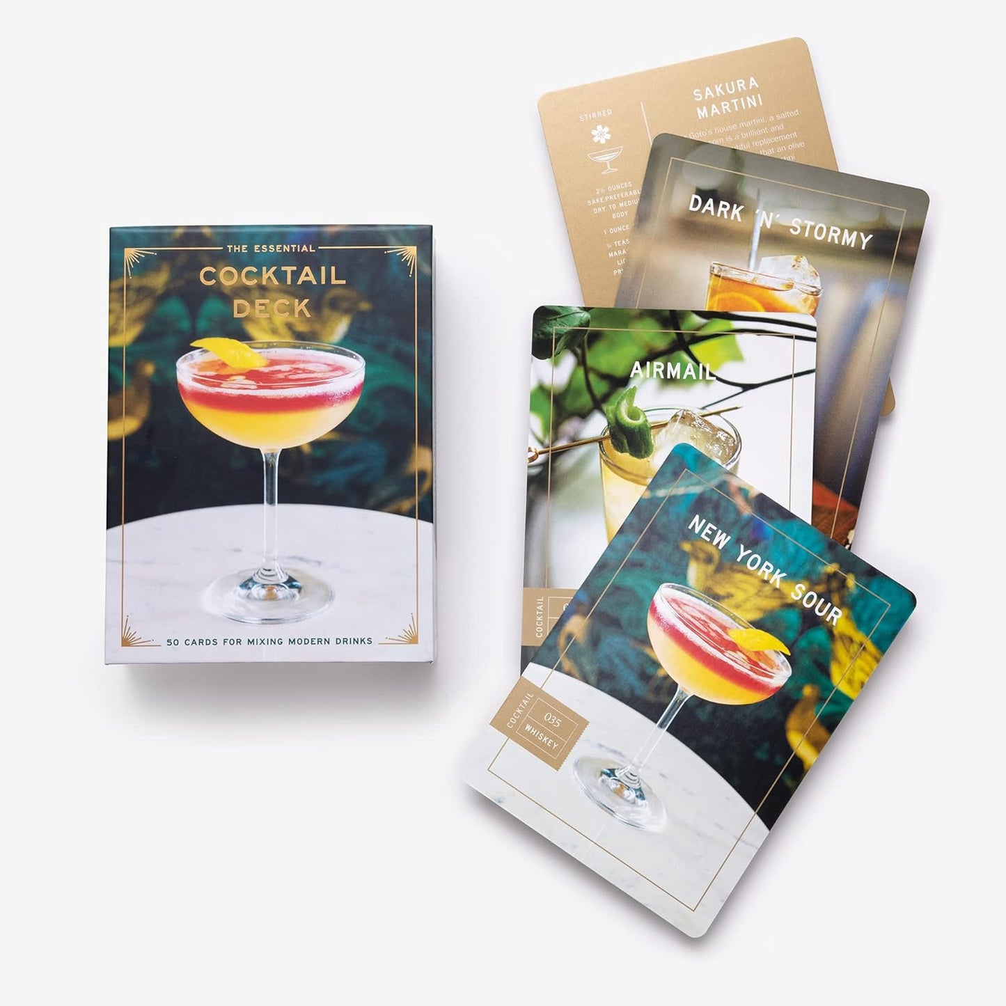 The Essential Cocktail Deck - Book