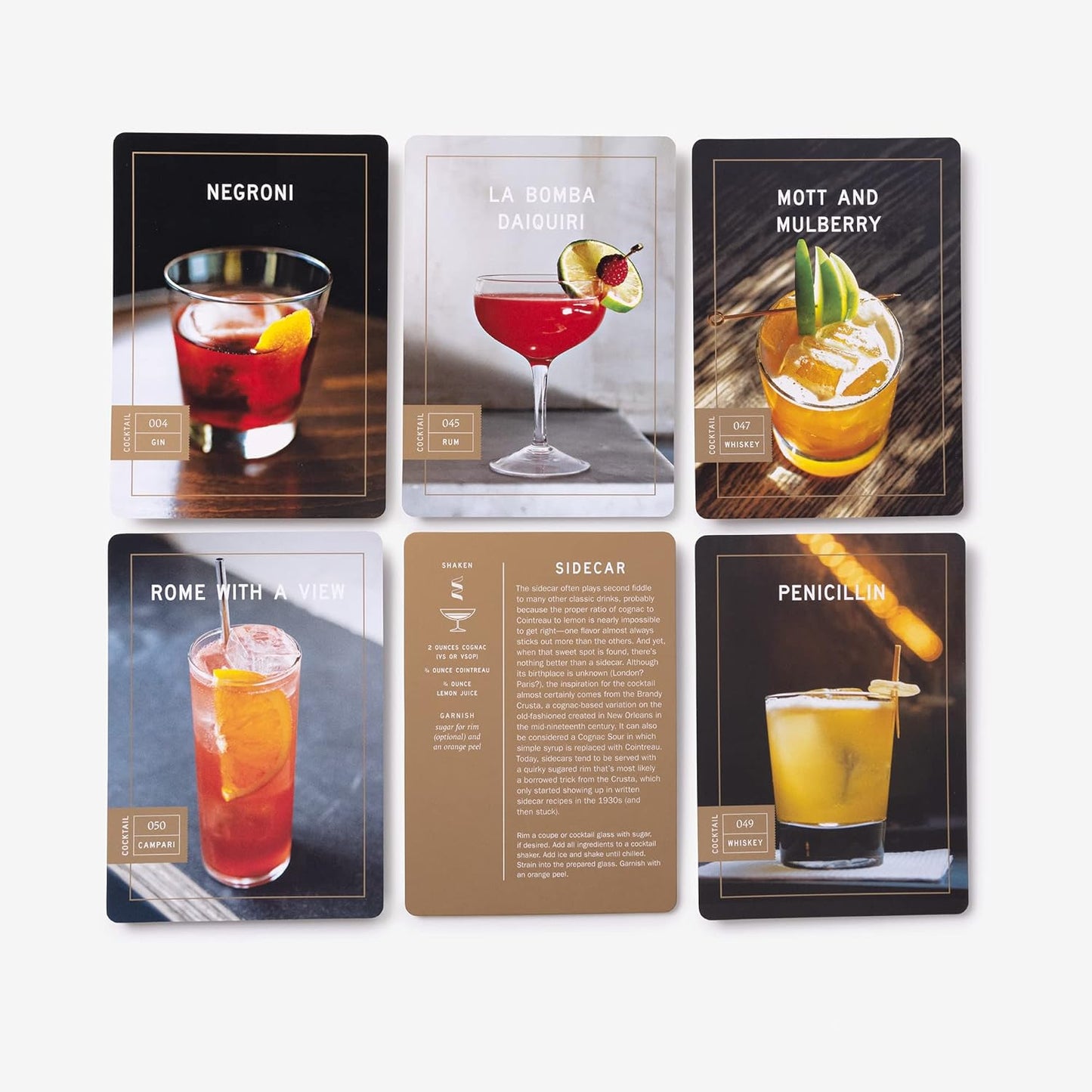 The Essential Cocktail Deck - Book
