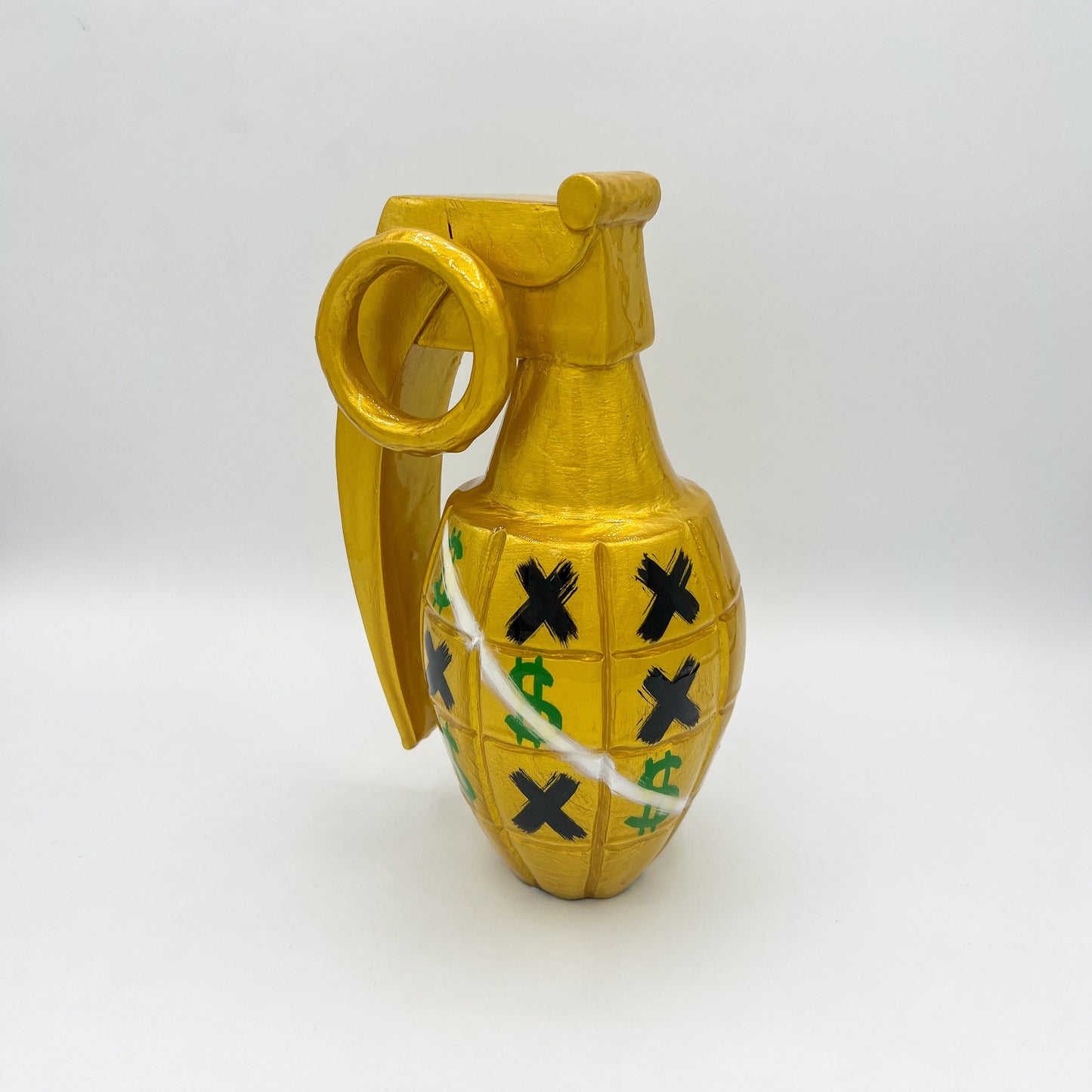 Handmade Grenade Sculpture