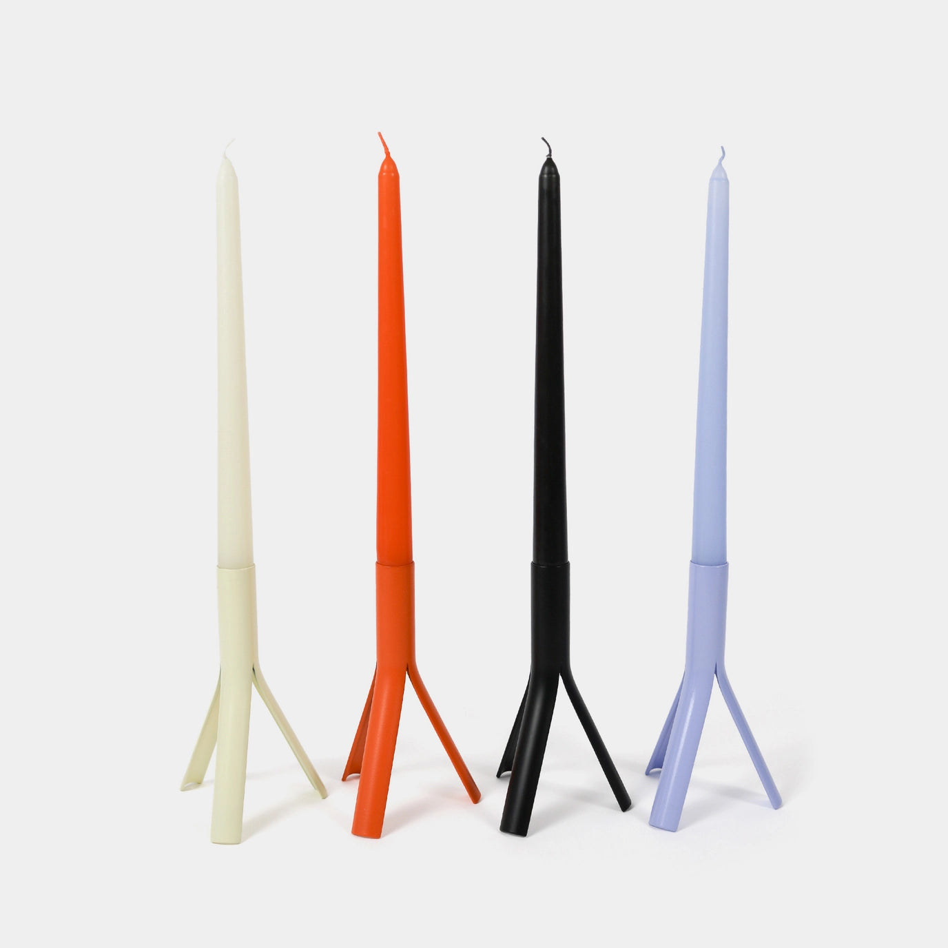 Rocket Candle Holder Set