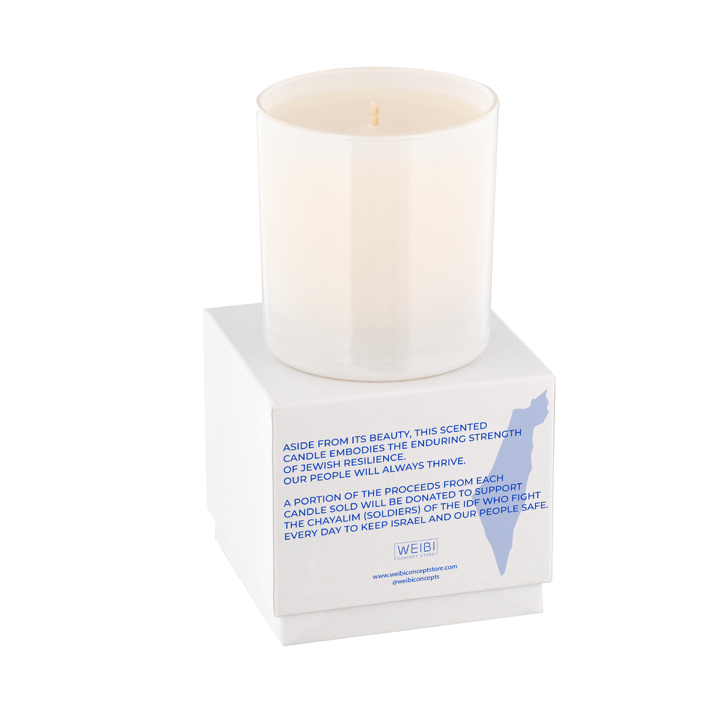 Am Israel Chai - Scented Candle (donation included)