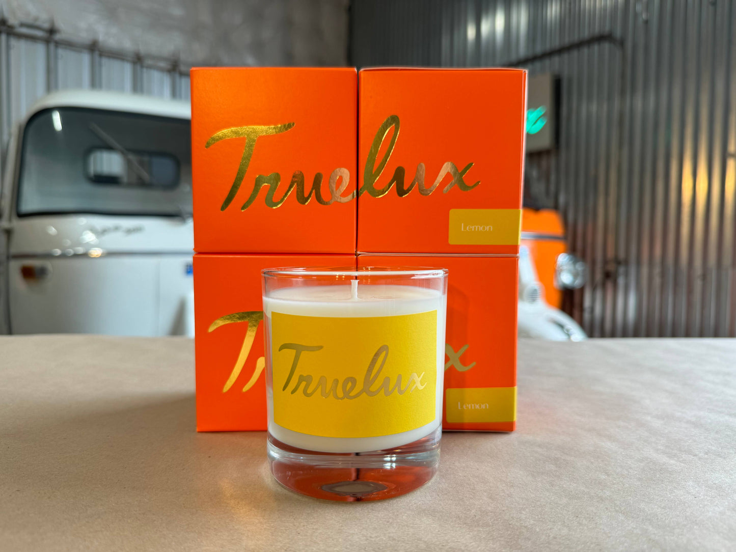 Lemon Soy Lotion Candle (Fresh Lemon + Cake)