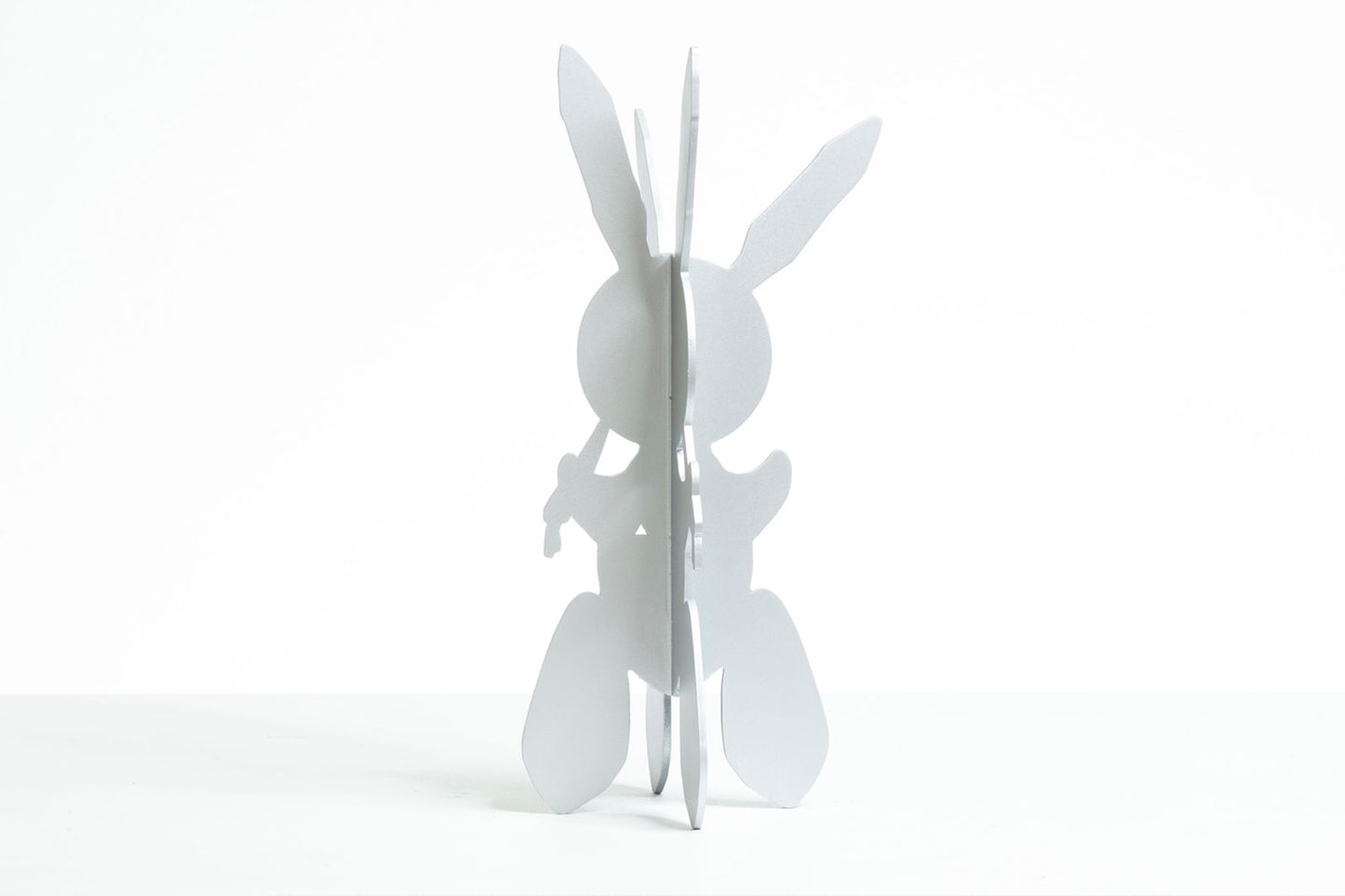 Koons Bunny Inspired Metal Sculpture