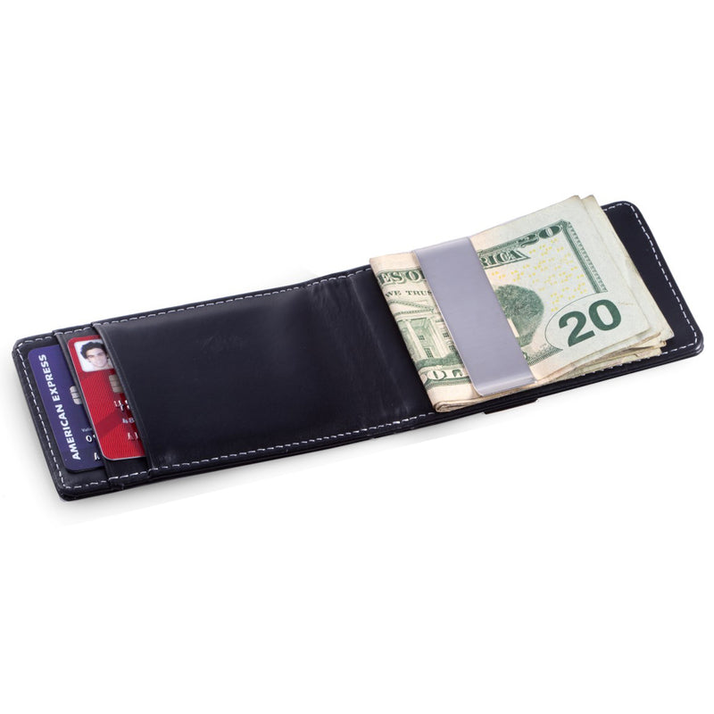 Leather Wallet & Money Clip
