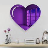 Heart Mirror- Acrylic Wall Art
