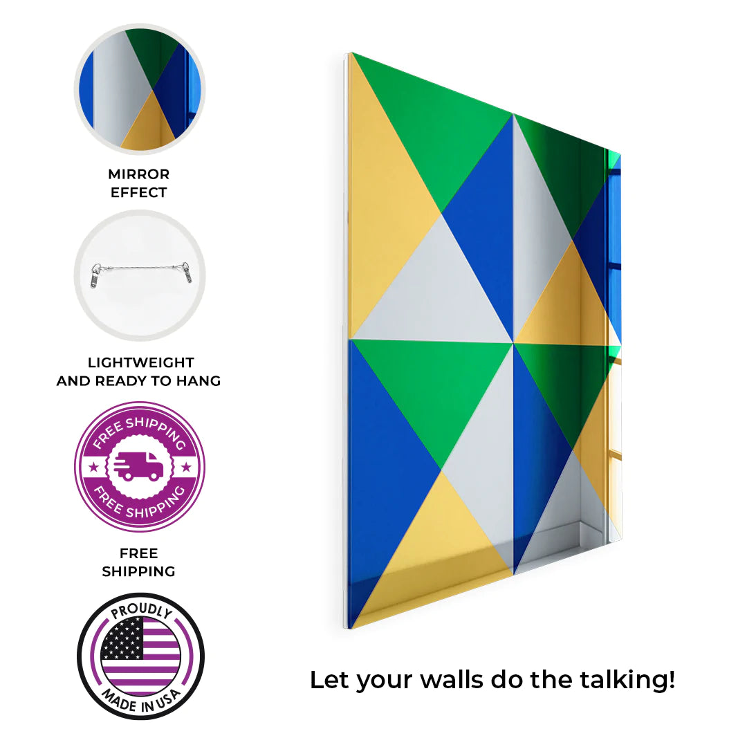 Juxtapositions Mirror Wall Decor