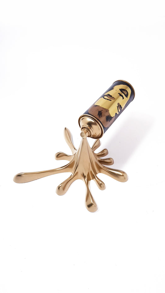 Marylin - Spray Can Sculpture