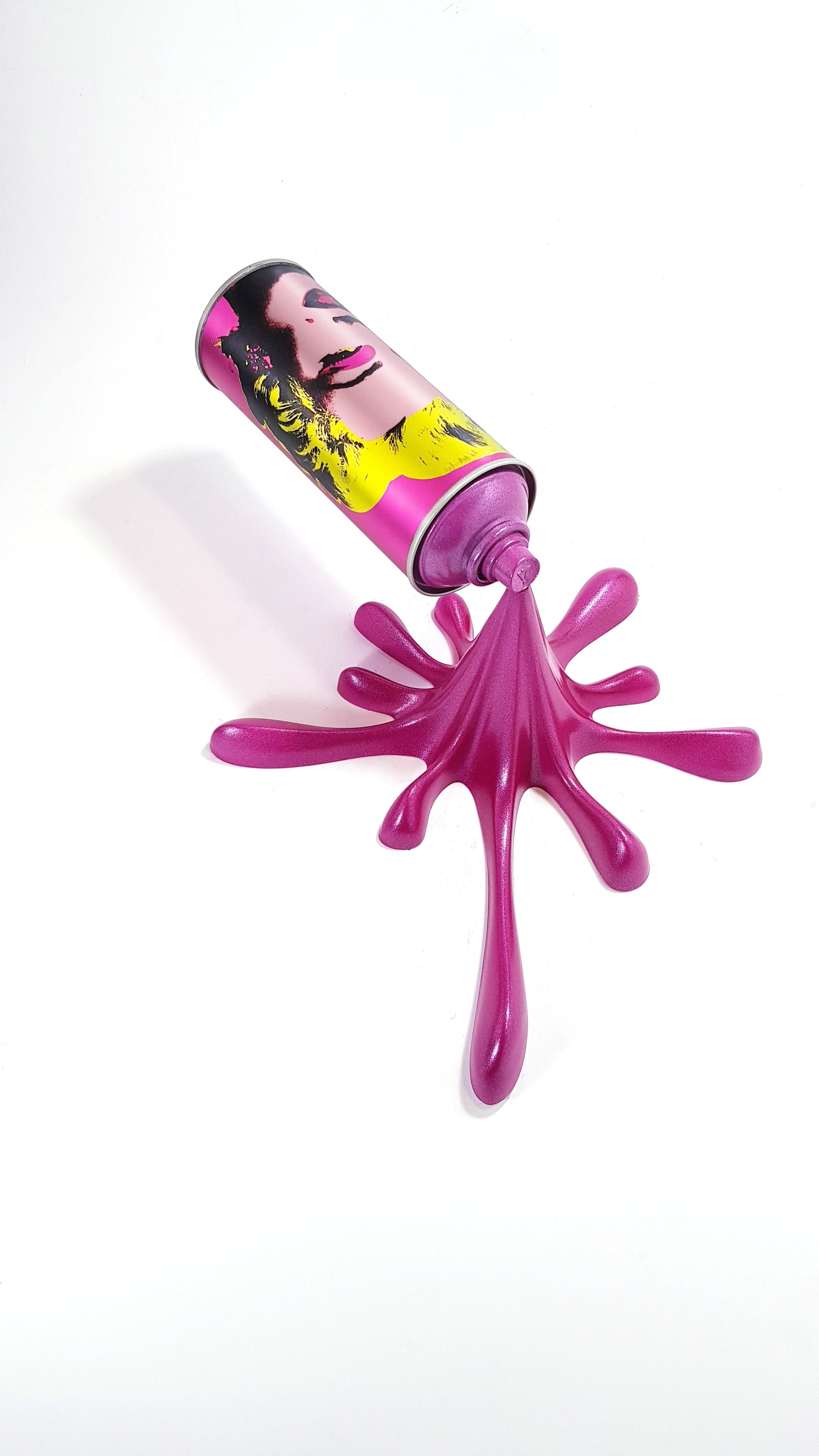 Marylin - Spray Can Sculpture