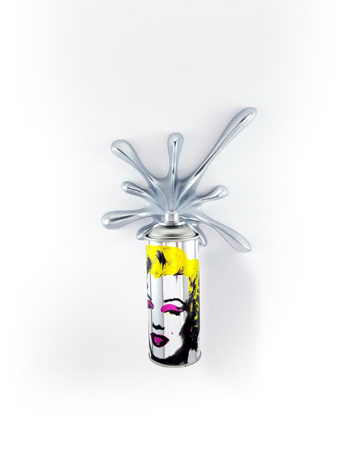 Marylin - Spray Can Sculpture