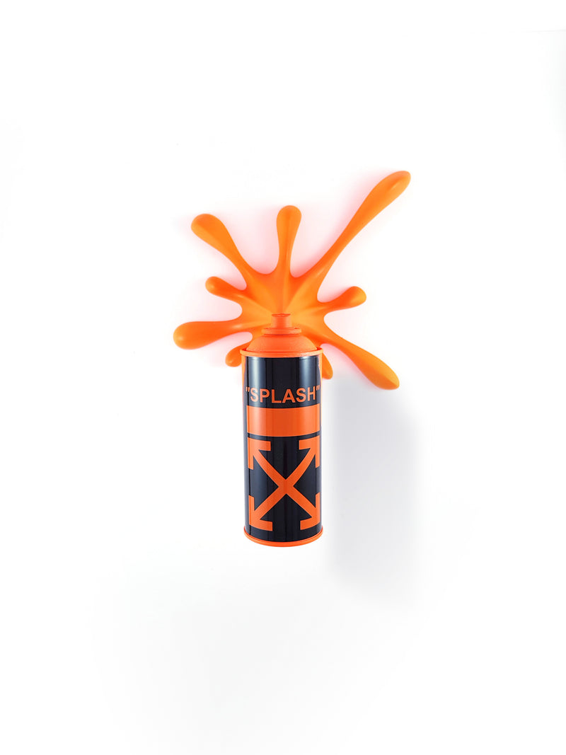 X Splash - Spray Can Sculpture