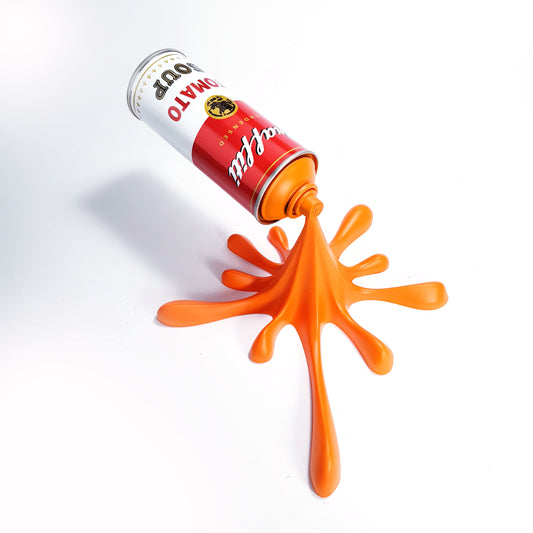 Soup Splash - Spray Can Sculpture lo
