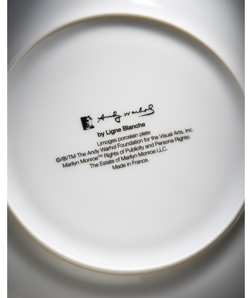 Andy Warhol Porcelain plate - ”Marilyn”