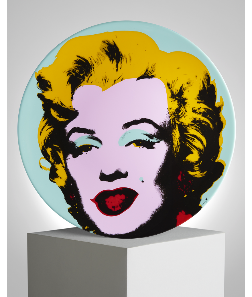Andy Warhol Porcelain plate - ”Marilyn”