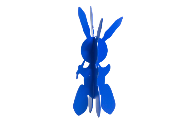 Koons Bunny Inspired Metal Sculpture