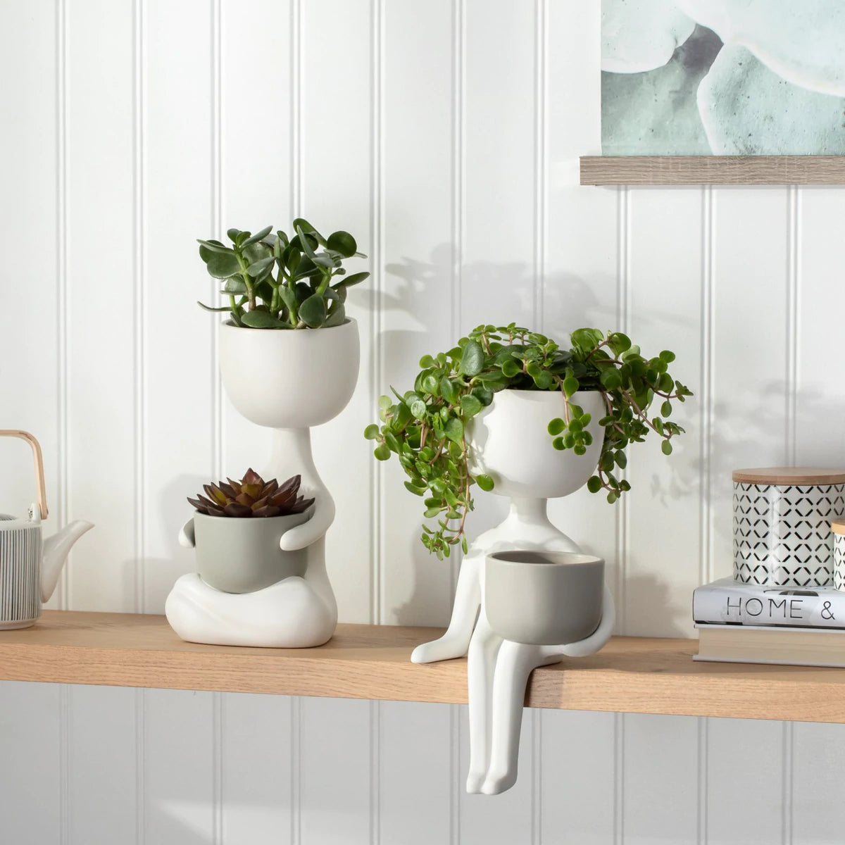 Plant Pal Ceramic Planter