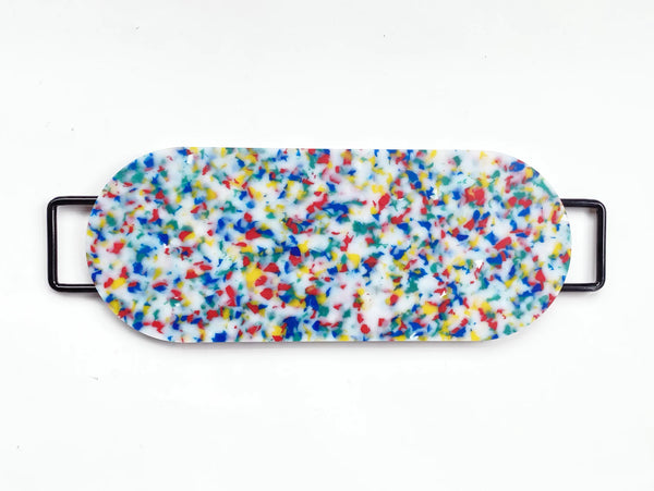 Oval Multicolor Resin Cutting Board