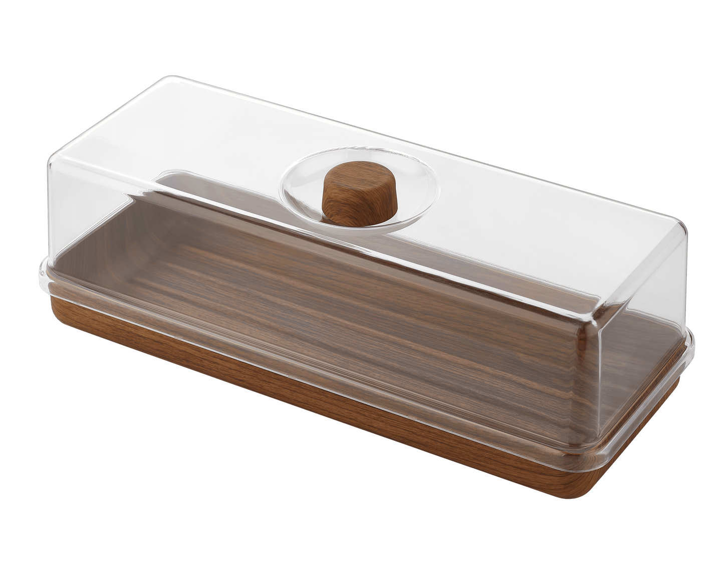 Wood-Like Acrylic - Cake Server