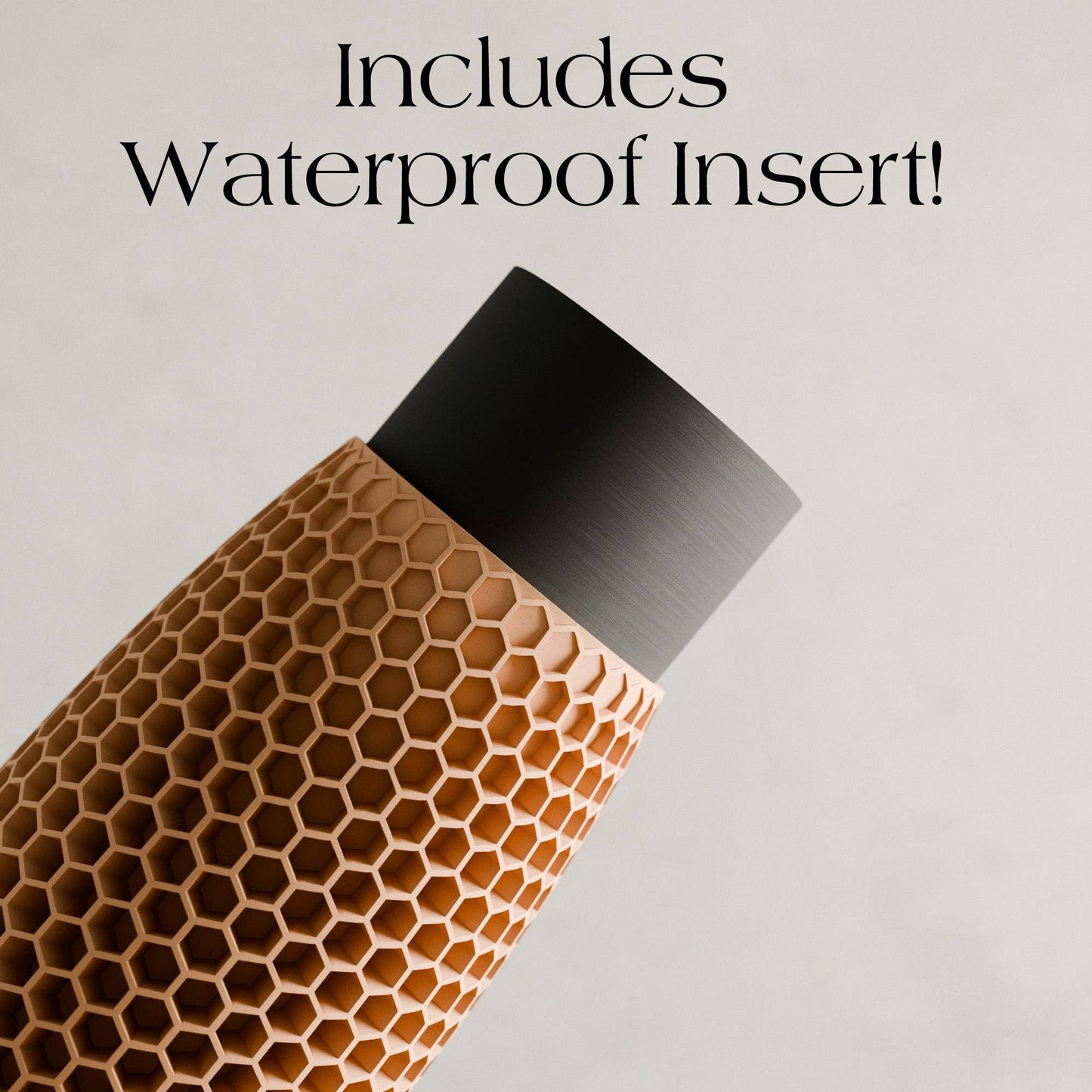 Modern Textured Vase | Honeycomb Collection