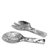 Resin Short Handle Salad Servers