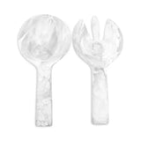 Resin Short Handle Salad Servers