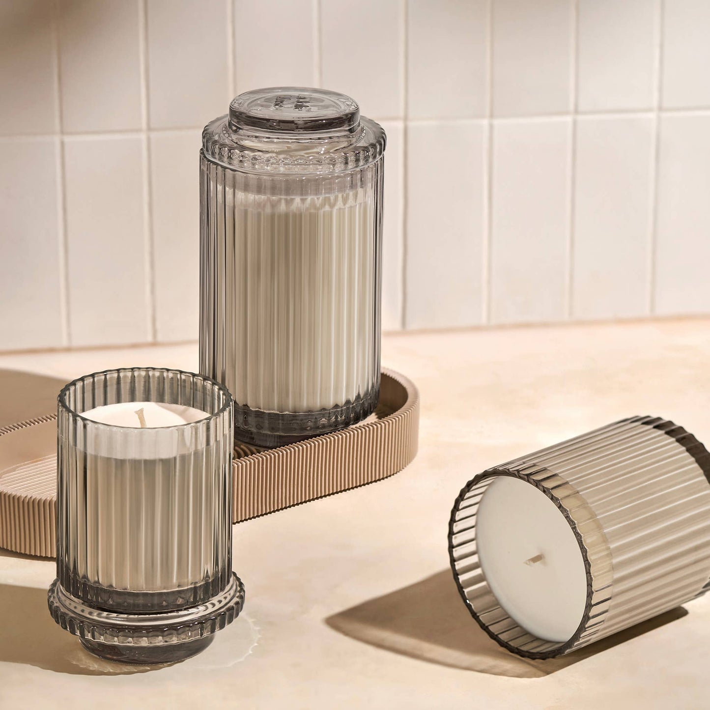 Scented Candle - Linen Cotton Oasis - 19oz | La Jolie Muse