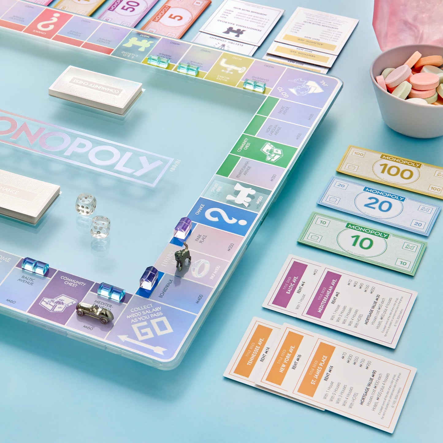 Monopoly Aura Glass Edition - Game