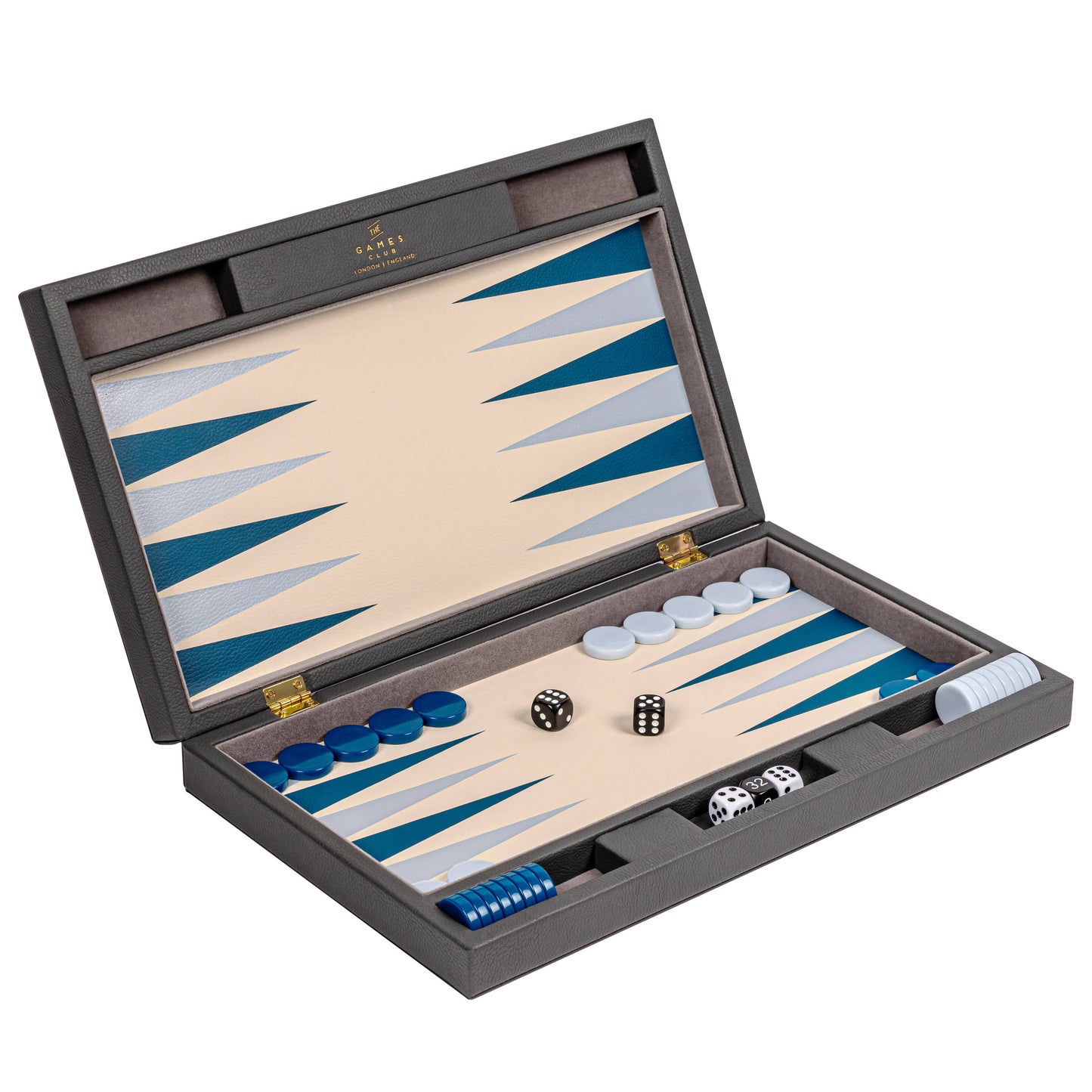 Elegant - Leatherette Backgammon set