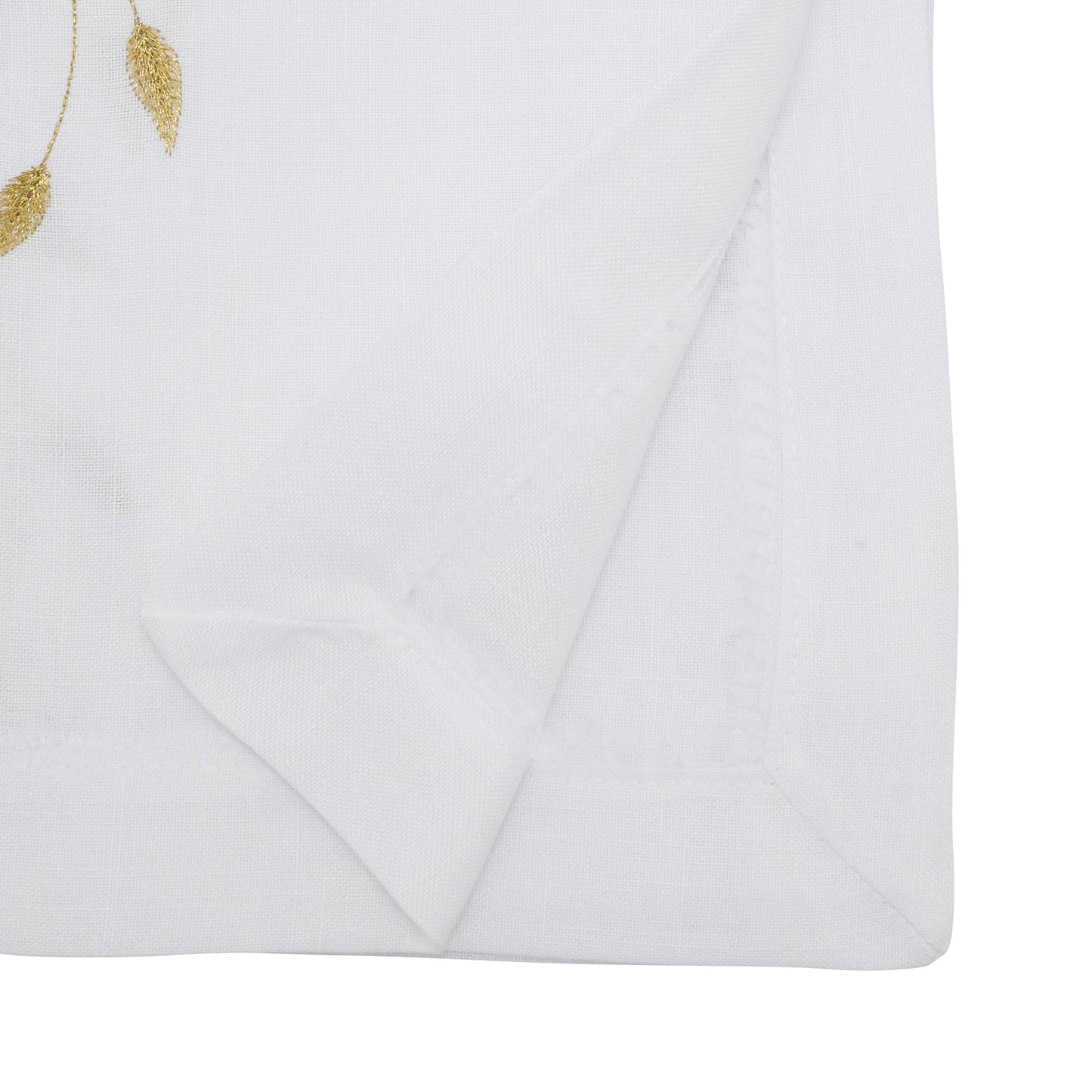Embroidered Pomegranate Runner - Gold 16"x72"