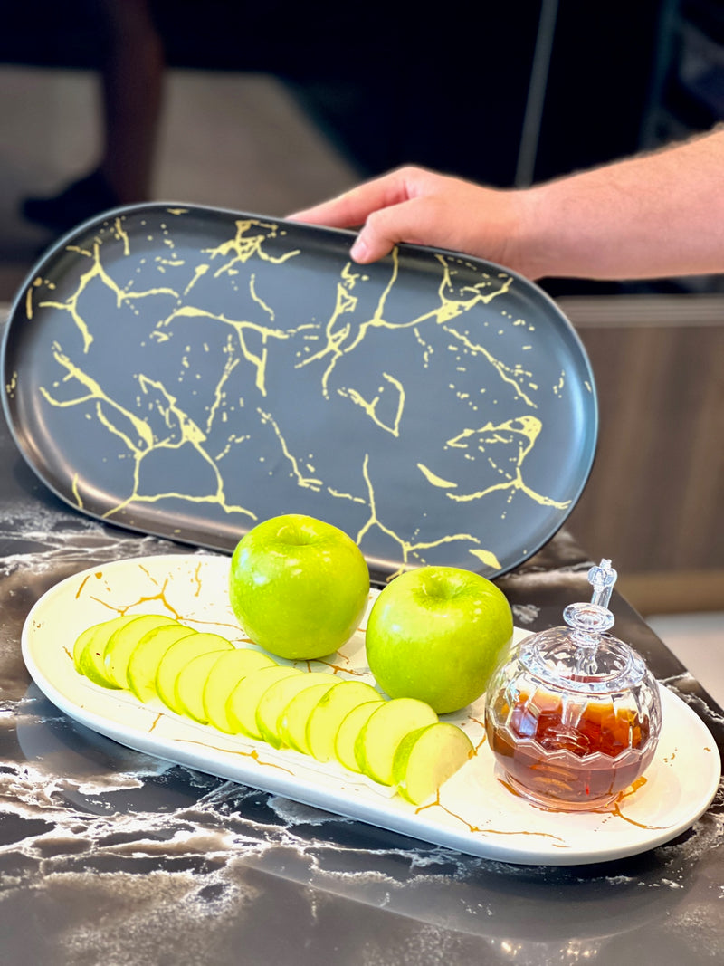 Splatter Serving Plates