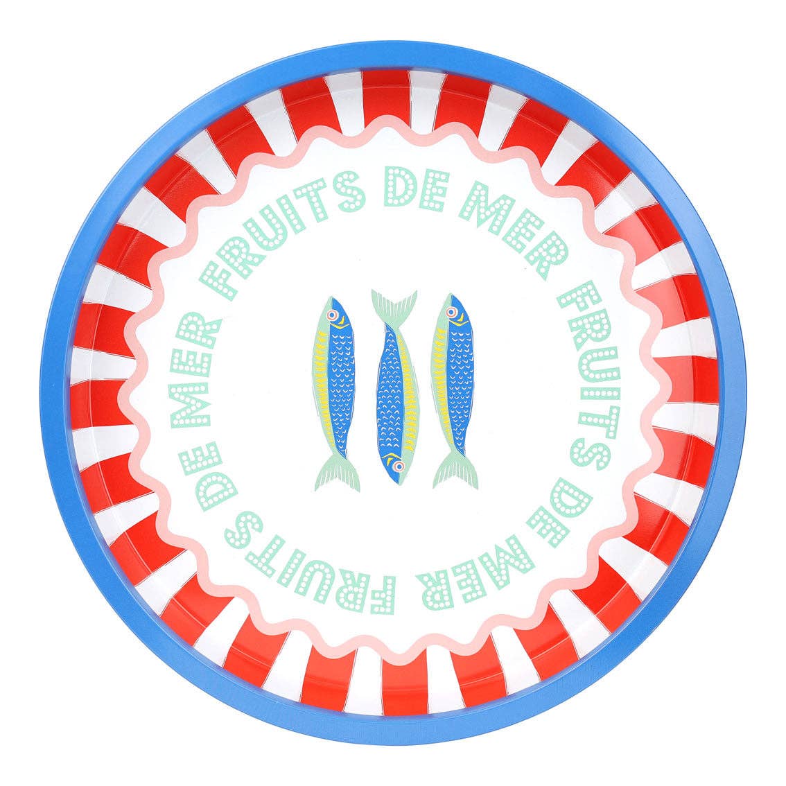 Fish Tin Tray - 30cm