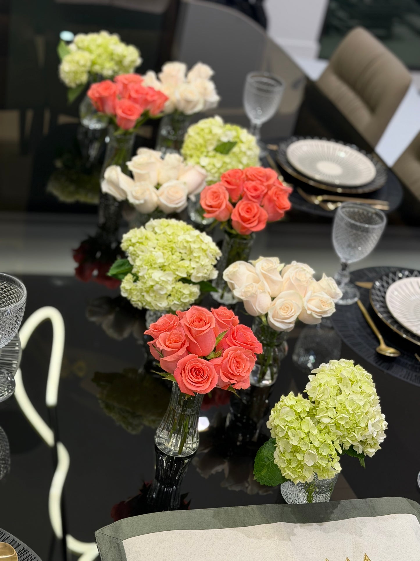 Flower Bud Vases - Set of 10