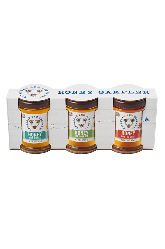 Honey Trio - 3, 3oz in Everyday Sampler
