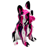 Resin Frenchie Glasses - Sculpture