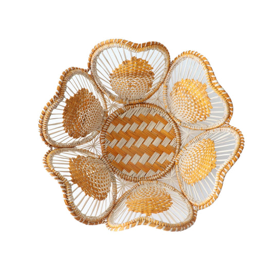 Flora Orange - Bread Basket