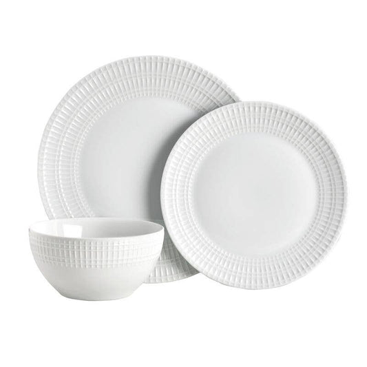Everyday White® Dillan 12-Piece Dinnerware Set, Service for 4