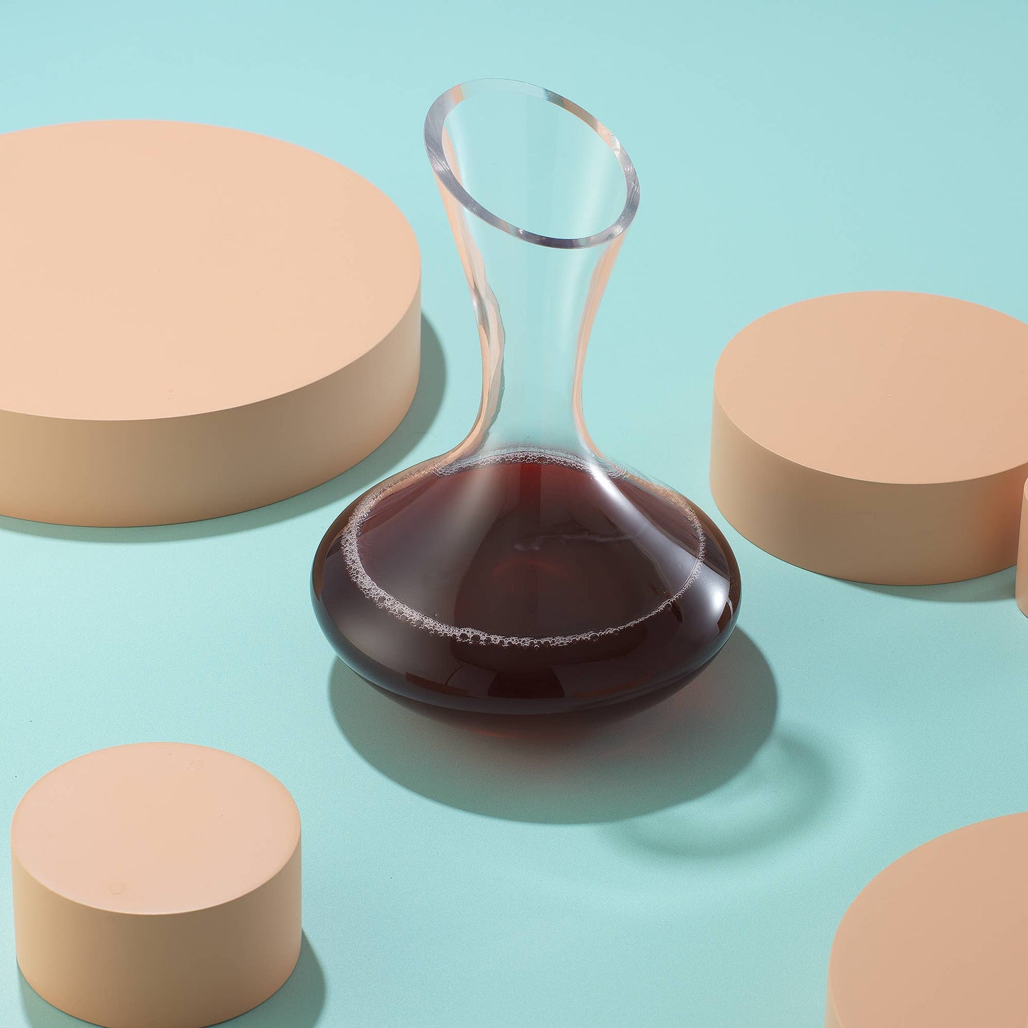 Lancia Crystal Wine Decanter, 40 Oz