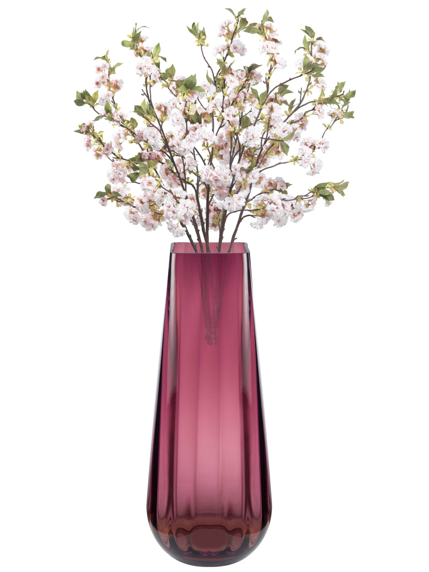 Amethyst Square Top Vase