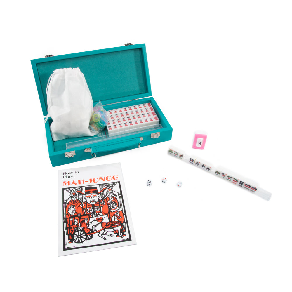 Leatherette Travel Mahjong Set - Game