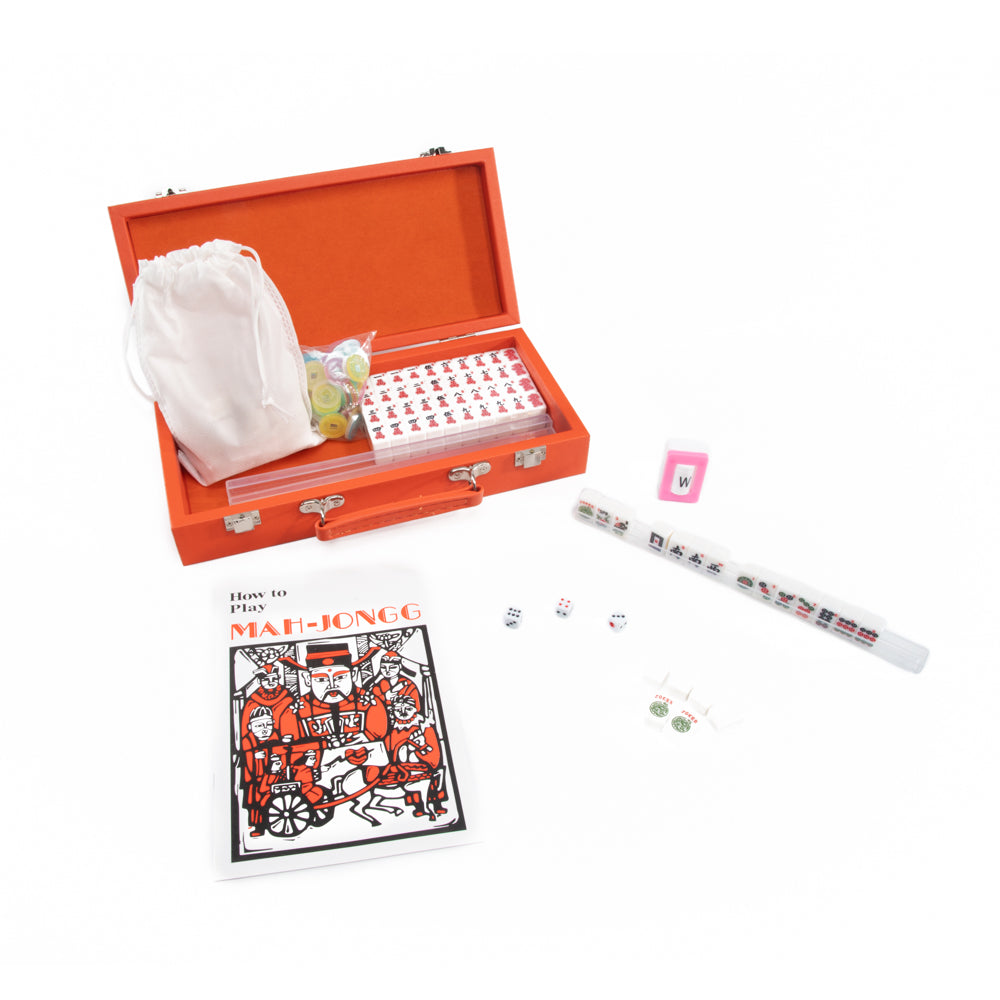 Leatherette Travel Mahjong Set - Game