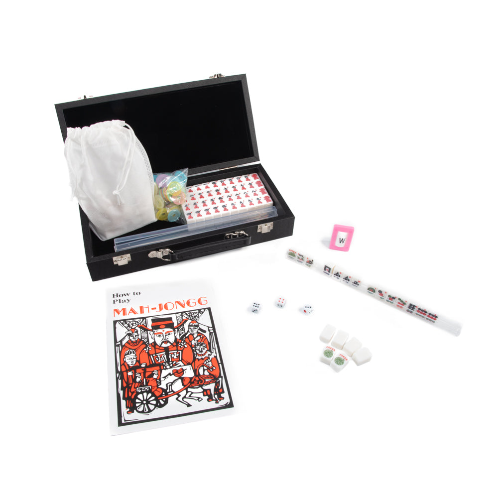 Leatherette Travel Mahjong Set - Game