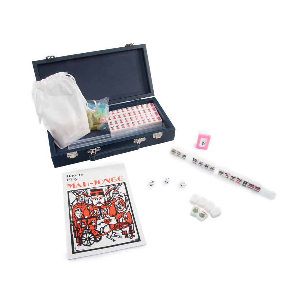 Leatherette Travel Mahjong Set - Game