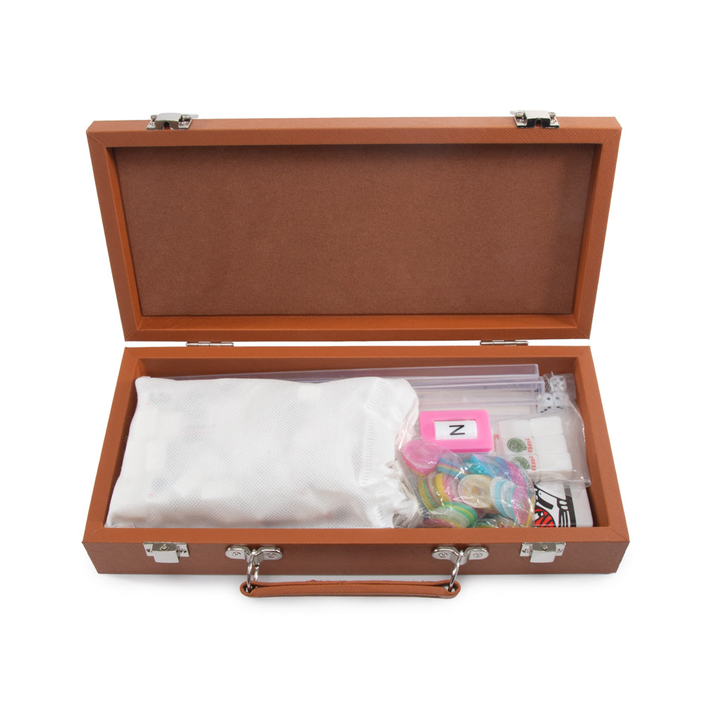 Leatherette Travel Mahjong Set - Game