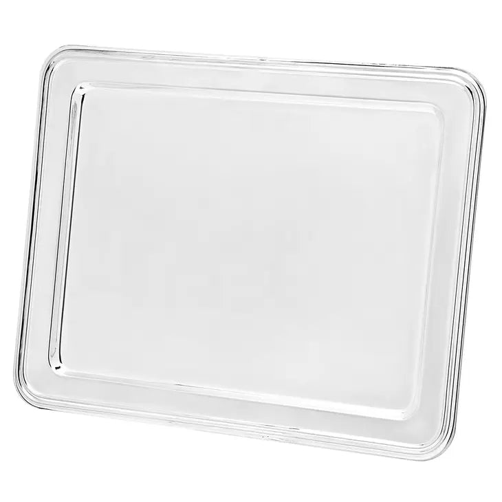 Elegant Silver-like Tray