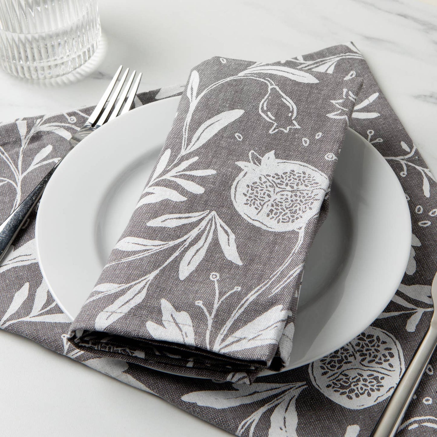 Now Designs Pomegranates Napkins Set of 4