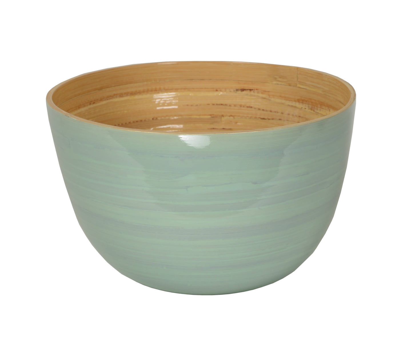 Bamboo Mixing Bowl & Server Set - Ice Blue