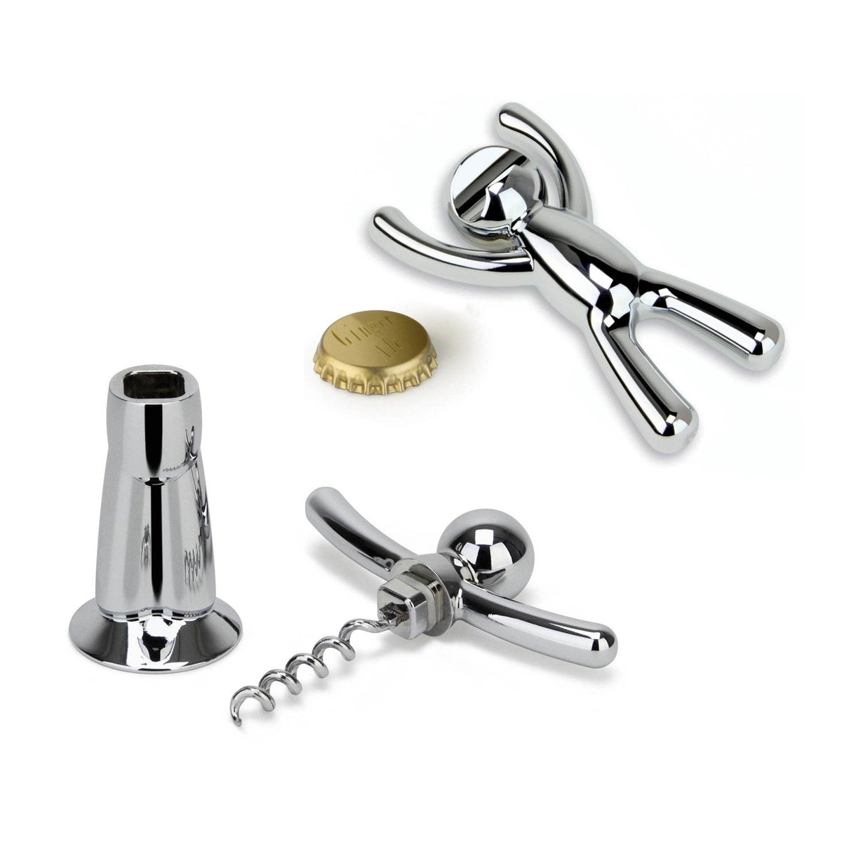 Buddy Bottle Opener & Corkscrew