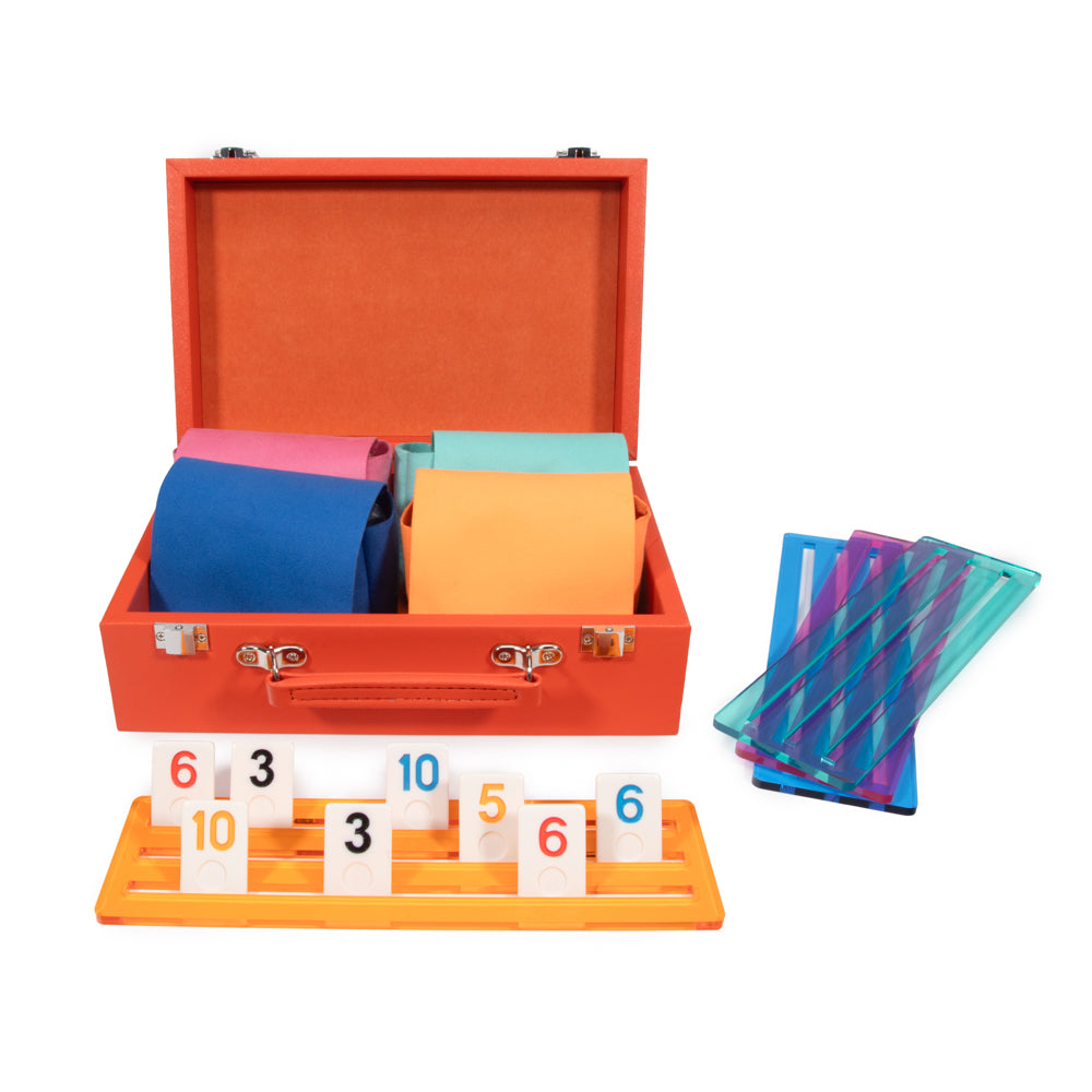 Leatherette Travel Rummikub Set - Game